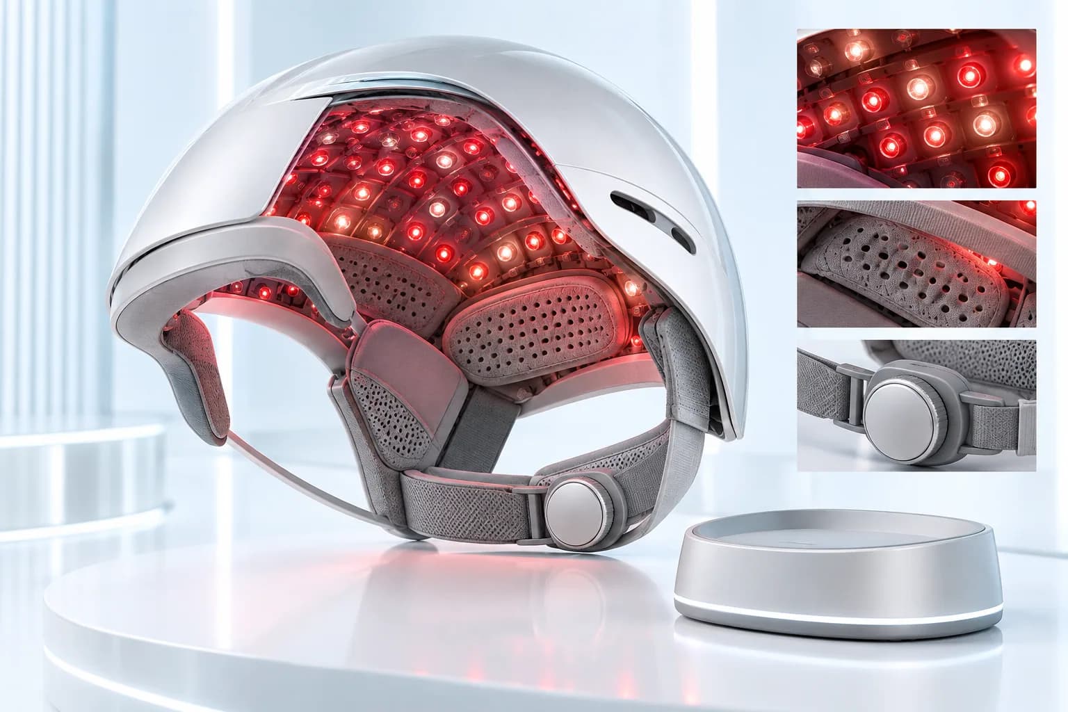Scalp-care helmet